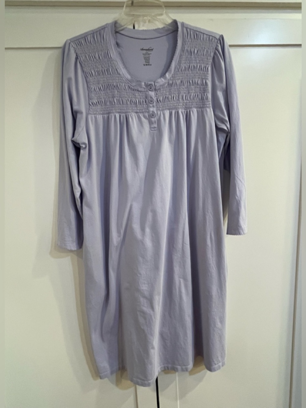 Loungeable Women's Long Sleeve Nightdress - Lavender